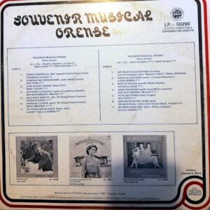 Disco de Vinilo Varios - Souvenir Musical Orense Vinyl Record