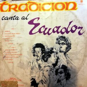 Disco de Vinilo Tradición - Canta al Ecuador Vinyl Record