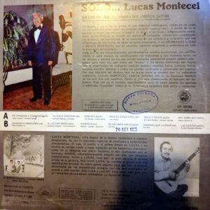 Disco de Vinilo Lucas Montecel - Solo Vinyl Record
