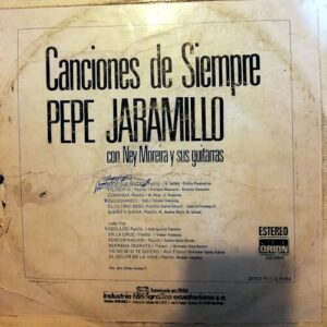 Disco de Vinilo Pepe Jaramillo - Canciones de siempre Vinyl Record