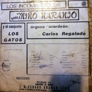 Disco de Vinilo Hermanos Miño – Naranjo - Los Incomparables Vinyl Record