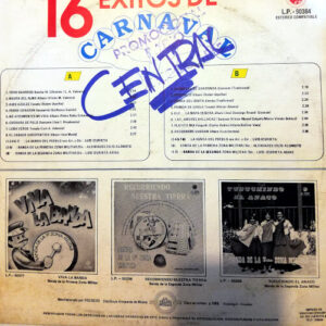 Disco de Vinilo La Banda del Pueblo - 16 Éxitos de Carnaval Vinyl Record