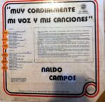 Disco de Vinilo Naldo Campos - Muy cordialmente mi voz y mis canciones Vinyl Record