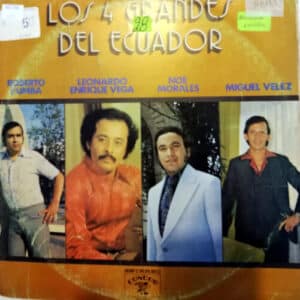 Varios - Los 4 grandes del Ecuador Vinilo