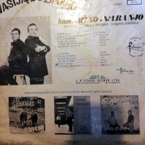 Disco de Vinilo Hermanos Miño – Naranjo - Vasija de Barro Vinyl Record
