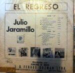 Disco de Vinilo Julio Jaramillo - El Regreso Vinyl Record