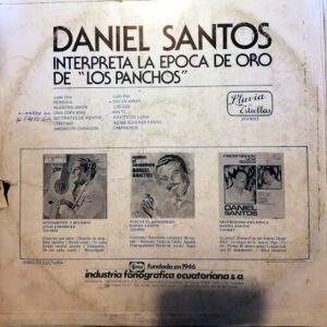 Disco de Vinilo Daniel Santos - Interpreta la época de oro de los panchos Vinyl Record