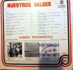 Disco de Vinilo Varios - Nuestros valses Vinyl Record