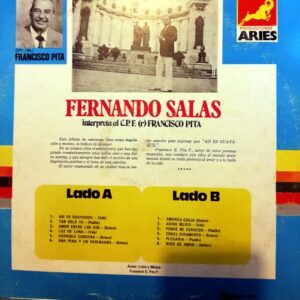 Disco de Vinilo Fernando Salas - Interpreta a Francisco E. Pita Vinyl Record