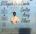 Disco de Vinilo Carlitos Achig - El Elegante de la Canción Vinyl Record
