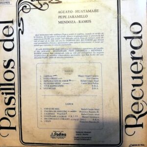 Disco de Vinilo Varios - Pasillos del Recuerdo Vinyl Record