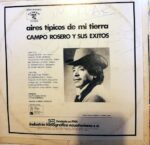 Disco de Vinilo Campo Rosero - Y sus éxitos Vinyl Record