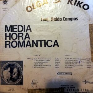 Disco de Vinilo Olga y Kiko - Media Hora Romántifa Vinyl Record