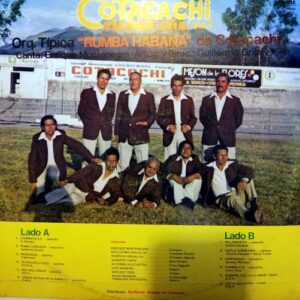 Disco de Vinilo Conjunto Orquestal Rumba Habana - Cotacachi Tierra mía Vol 3 Vinyl Record
