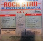 Disco de Vinilo Rock Star - Su excelencia musical Vol 7 Vinyl Record
