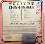 Disco de Vinilo Digna Isabel - Celitos Vinyl Record