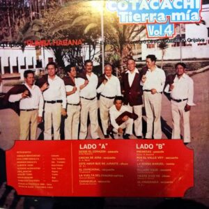 Disco de Vinilo Conjunto Orquestal Rumba Habana - Cotacachi Tierra mía Vol 4 Vinyl Record