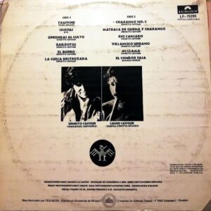 Disco de Vinilo Ernesto Cavour - Condor Vinyl Record