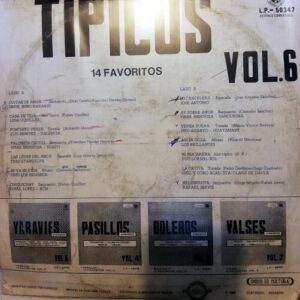 Disco de Vinilo Varios - 14 típicos favoritos Vol 6 Vinyl Record