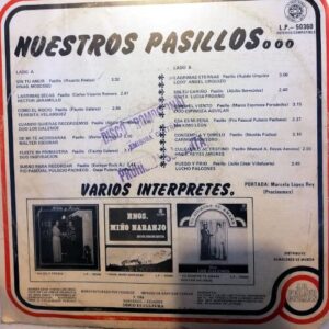 Disco de Vinilo Varios - Nuestro Pasillos Vinyl Record