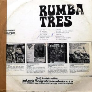 Disco de Vinilo Rumba Tres - Rumba Tres Vinyl Record