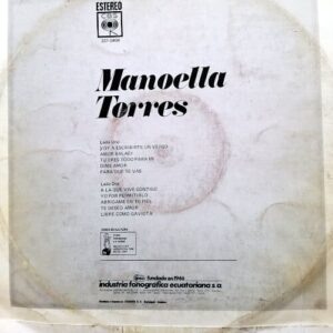 Disco de Vinilo Manoella Torres - Manoella Torres Vinyl Record
