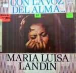 Disco de Vinilo María Luisa Landín - Con La Voz Del Alma Vinyl Record