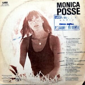 Disco de Vinilo Mónica Posse - Tiempo De Cambios Vinyl Record