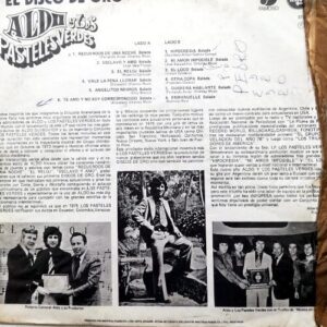 Disco de Vinilo Los Pasteles Verdes - El Disco De Oro Vinyl Record