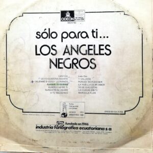 Disco de Vinilo Los Angeles Negros - Solo Para Ti Vinyl Record