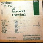 Disco de Vinilo Varios - Canciones De Oro Del Repertorio Colombiano Vinyl Record