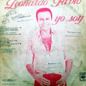 Disco de Vinilo Leonardo Favio - Yo Soy Vinyl Record