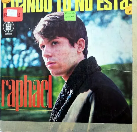 Disco de Vinilo Raphael - Cuando Tu No Estás Vinyl Record