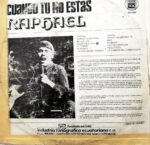 Disco de Vinilo Raphael - Cuando Tu No Estás Vinyl Record