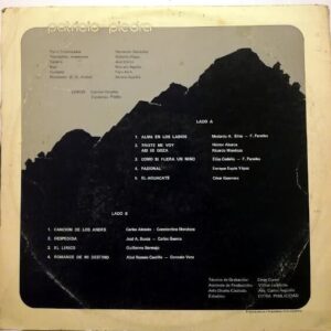 Disco de Vinilo Patricio Piedra - Un Poema, Un Pasill, 2 Una Nueva Dimension" Vinyl Record