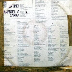 Disco de Vinilo Raffaella Carra - Latino Vinyl Record