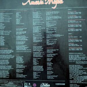 Disco de Vinilo Amanda Miguel - El Sonido Vol 2 Vinyl Record