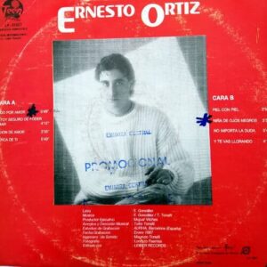 Disco de Vinilo Ernesto Ortiz - Diálogos De Amor Vinyl Record