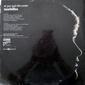 Disco de Vinilo Marielisa - El Porque De Cantar Vinyl Record