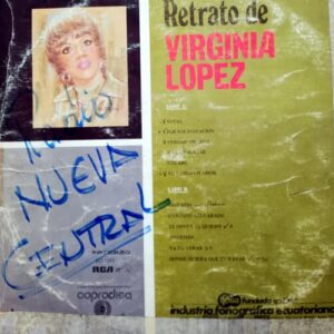 Disco de Vinilo Virginia López - Retrato De Virginia López Vinyl Record