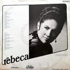 Disco de Vinilo Rebeca - Rebeca Vinyl Record