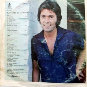 Disco de Vinilo Raphael - Raphael El Cantor Vinyl Record