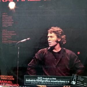 Disco de Vinilo Raphael - En Carne Viva Vinyl Record
