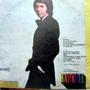 Disco de Vinilo Raphael - Raphael Vinyl Record