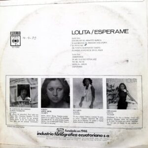 Disco de Vinilo Lolita - Espérame Vinyl Record