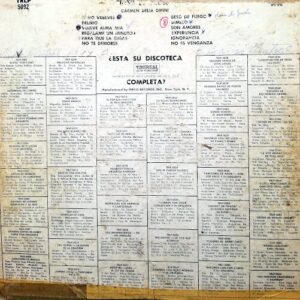 Disco de Vinilo Carmen Delia Dipini - Beso De Fuego Vinyl Record