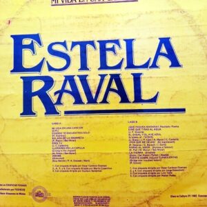 Disco de Vinilo Estela Raval - Mi Vida Es Una Canción Vinyl Record