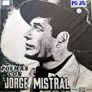 Disco de Vinilo Jorge Mistral - Poemas Con Jorge Mistral Vinyl Record
