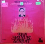 Disco de Vinilo Joan Manuel Serrat - Dedicado A Antonio Machado (Poeta) Vinyl Record