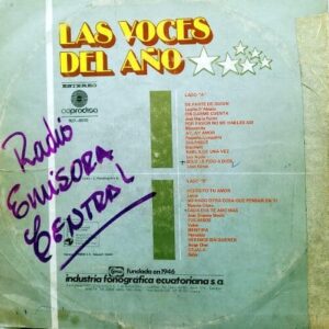 Disco de Vinilo Varios - Las Voces Del Año Vinyl Record